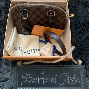 Louis Vuitton Alma BB damier ebene